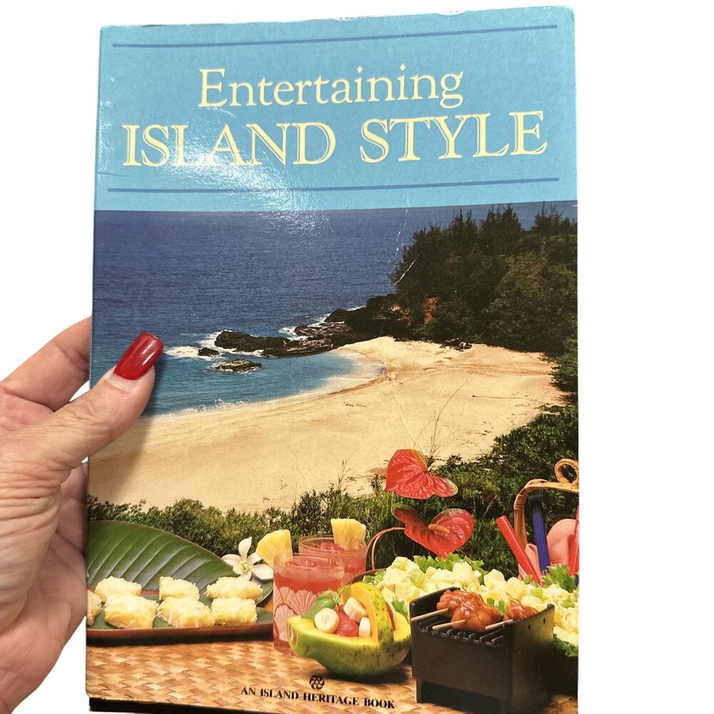 Entertaining Island Style Cookbook Aloha Airlines Heritage 1987 2nd Ed Gray Luau